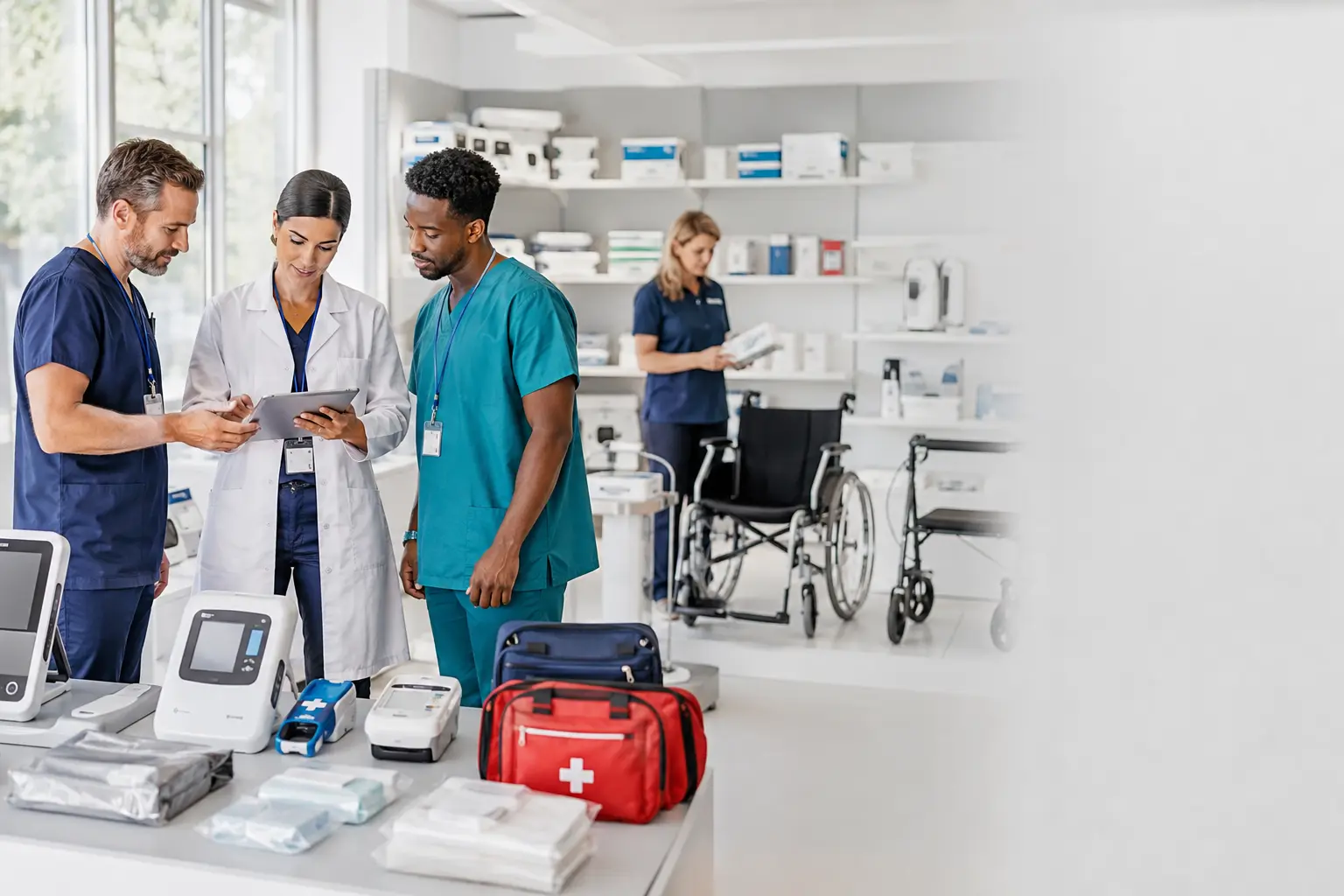 Professioneller medizinischer Bedarf für Pflege, Praxis, Klinik und Zuhause