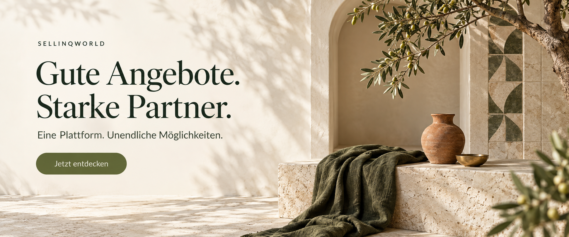 SELLINQWORLD. Gute Angebote. Starke Partner. Eine Plattform. Unendliche Möglichkeiten. Jetzt entdecken.